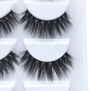 DHLfree shipping  F810 EyeLashes  5pais  Eye Lashes Thick false Eyelashes  5 pairs handmade 3D mink hair false eyelashes