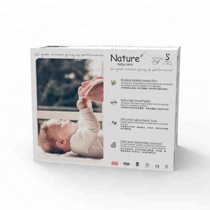 Eco-friendly bamboo fiber organic nappies diapers