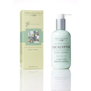 Evodia Kangaroo Island Eucalyptus Body Lotion 250ml (Luxury) Australian made