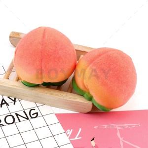 Factory Fizz Balls Colorful Peach Essential Oil Hemp Natural SPA Moisturizing Peach Bath Bomb