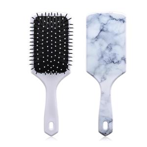 Fashion  Plastic Hair Brush Styling Massage Comb Magic Comb tools marble style hair brush best sold hair comb