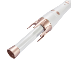 Fashioned rotating hair curler ceramic coating automatic hair curler Adjustable Temperature LCD