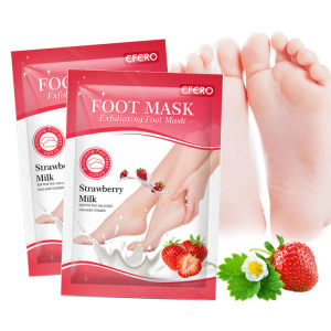 Foot Peel Mask Exfoliating Treatment Feet Skin Callus Removal nourishing exfoliating foot strawberry milk mask