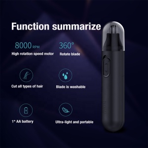 Free shipping 2021 Nose ear hair trimmer Wholesale Portable Mini Exquisite Personal Electric Nose Hair Trimmer