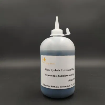 High Quality 3-5s 500ml Odorless Lash Glue Fast Drying Custom Logo Accepted Eyelash Extension Glue Factory Supply