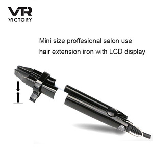 Hot selling products 100% tefulong heating loof hair extension iron tool