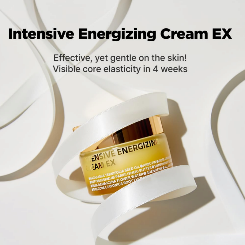 ISOI Intensive Energizing Cream EX Deep Moisturizing Formula for Skin Elasticity Firmness