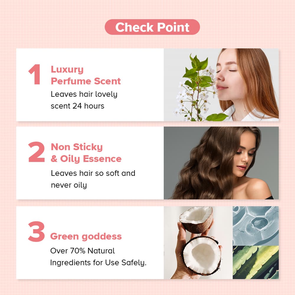 [JULYME] Perfume Hair Essence 7 types 80ml