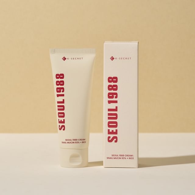 (KSECRET) SEOUL1988 Cream Snail Mucin 93% + Rice 100ml