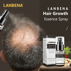 LANBENA Hair Growth Spray Growth Essential Oil Herbal Preventing Baldness Anti Hair Loss Nourishing Enhancing Roots Hair Care