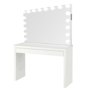 Latest Design Hollywood Makeup Table With Vanity Lighted Mirror Lights