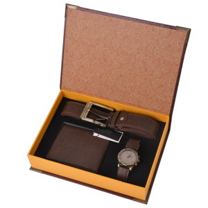 Manufacturer Custom Men Aftershave Gift Set Watch Paper Box Packaging