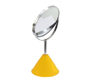 New Plastic Cosmetic Mirror With Holder table makeup mirror