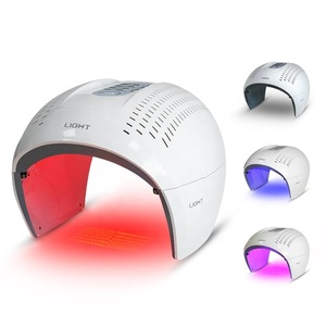 NEW Professional Photon PDT Led Light Facial Mask Machine 4 Colors Acne Treatment Face Whitening Skin Rejuvenation Light Therapy