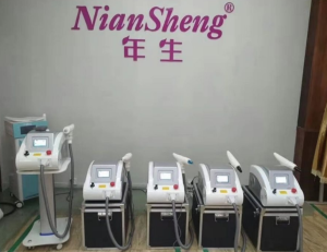 Niansheng Clinical Use 532nm&1064nm&1320nm Q Switch Nd Yag Laser / Carbon peeling/Tatoo Removal Laser Machine price