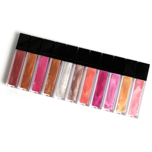 OEM private label shiny  Wholesale Fashional Waterproof Long Lasting private label glitter lip gloss