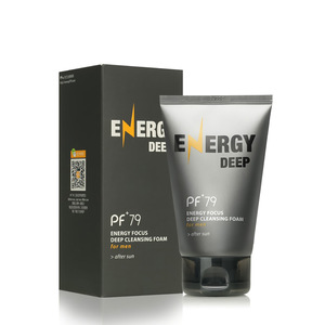 pf 79 Acne Face Wash Cleanser Energy Focus Deep facial cleanser foam for Men