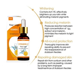 Powerful anti-wrinkle enriched anti-aging vitamin c facial face serum with for all skin types