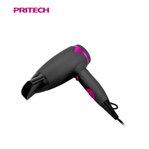 PRITECH High Quality Custom Ionic Function Dual Voltage Professional Foldable Travel Hair Dryer