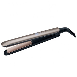 Professional hair straightening machine LED digital ceramic hair straightener flat iron for sale
