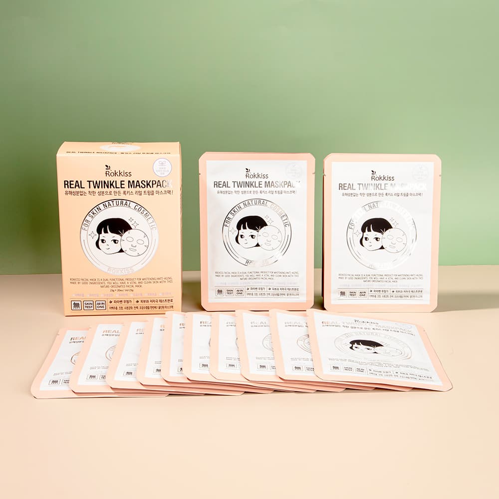 Rokkiss Real Twinkle Mask pack 10EA