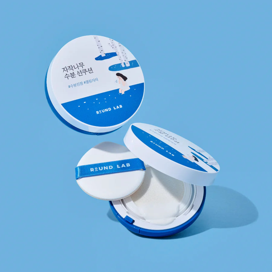 (Round Lab) Birch Juice Moisturizing Sun Cushion 15g