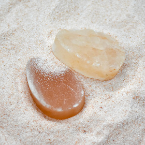 Skin care to remove the cuticle himalayan salt massage bar soap
