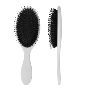 Small Order Accept Private Label Boar Bristle Brush soft cushion extension hair brush
