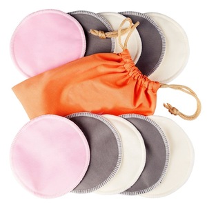 Super soft bamboo washable adult breast nursing pad