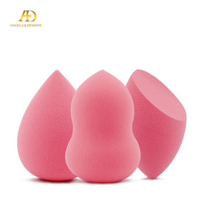 Wholesale 2019 latex-free gourd cosmetics powder puff wet&dry use makeup sponges puff