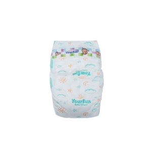 Wholesale bamboo fabric disposable sleepy cute pants bales baby diapers/nappies fastener