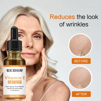 Wholesale High Quality Vitamin E Serum Anti Wrinkle Moisturizing Facial Serum