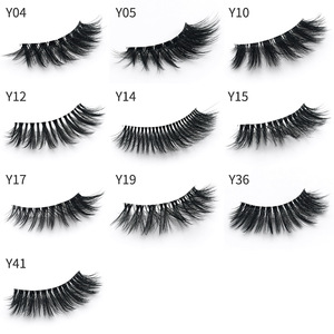 Wholesale Natural faux mink eyelash 3D false eyelashes