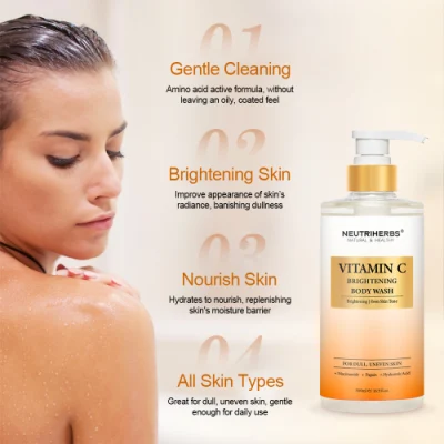 Wholesale New Arrival Skincare Shower Gel Brightening Vitamin C Body Wash