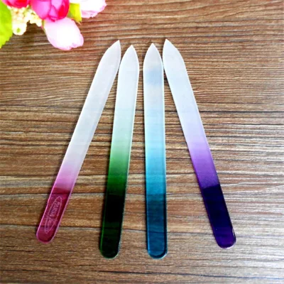 Wholesale Price High Quality Hotel Glass Customized Nail Files NF7002