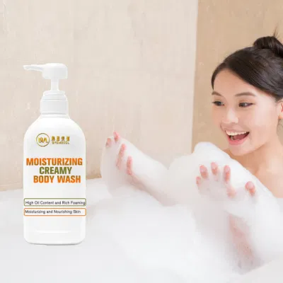 Wholesale Shower Gel Antibacterial Body Lotion Wash with Whitening and Nourishing Performance for Hand and Skin