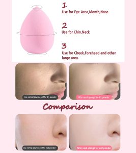 Winning Free Shipping Cosmetic Puff Powder Puff Esponja Maquillaje Foundation Sponge Beauty Smooth Make Up Sponge