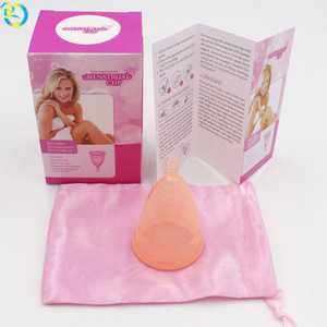 Women The Best Period Care Product Resuable Feminine Wear FDA Soft grade Silicone Lady Menstrual Cups