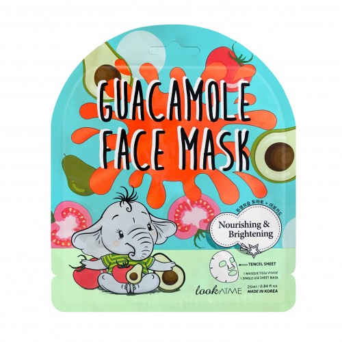 lookATME GUACAMOLE TENCEL FACE MASK