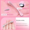 Electroplated Zinc Alloy Eye Cream Massage Stick Smear Tool 2 In 1