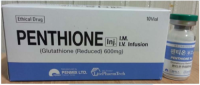 PENTHIONE, Glutathione injectable product, called as whitening injection.
