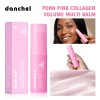 PDRN Pink Collagen Volume Multi Balm Brighten Skin Plump Smooth Radiant Deep Hydration Moisturization Portable Collagen Stick
