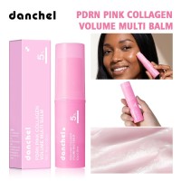 PDRN Pink Collagen Volume Multi Balm Brighten Skin Plump Smooth Radiant Deep Hydration Moisturization Portable Collagen Stick