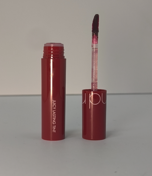 [Rom&nd Juicy Lasting Tint 12 Cherrybomb]Korean Beauty Korean makeup Korean Cosmetics Cruelty-Free Lip Tint Dewy Glossy Sheer