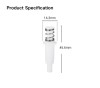 0.23cc Oil-resistant Lotion Pump Core(Side Φ14.3) | Cosmetic Pump Components Manufacturer