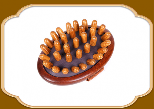 Hot Sell Golden Sandalwood Traditional Chinese Medicine Airbag Massage Comb