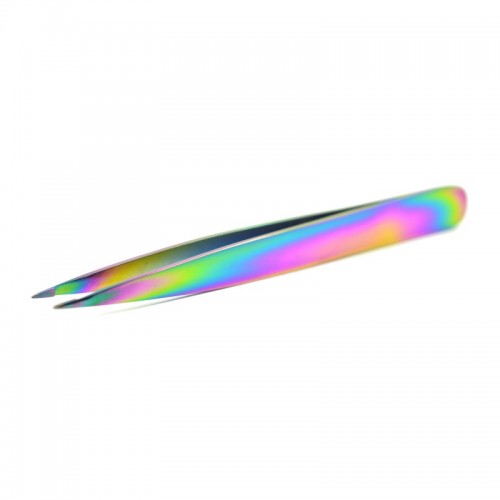 Plasma Multi Coated Pointed Eyebrow Tip High Quality Tweezer