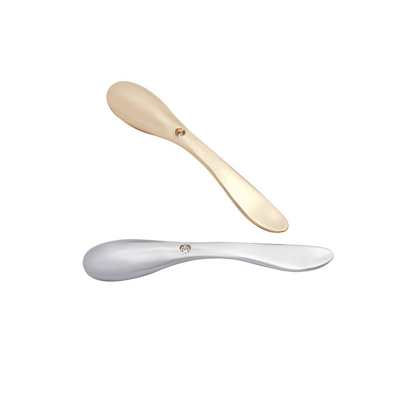 Electroplated Zinc Alloy Eye Cream Massage Stick Smear Tool 2 In 1