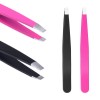 6PCS Eyelash Extension Tweezers with 1 Storage Case (Rainbow, 7 Pieces) BY FARHAN PRODUCTS & Co