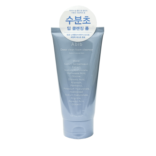 ABIB Deep clean foam cleanser Sedum hyaluron foam